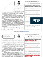 Cross-Curricular Focus: Life Science: Name