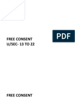 Free Consent 3rd Sem