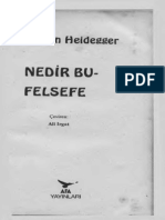 Heidegger Nedir Bu Felsefe