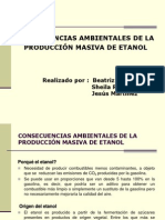 Consecuencias Ambientales de La Producción Masiva de Etanol