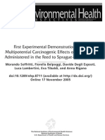 Aspartame 2005. Report - Soffritti Et Al in EHP