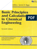Basic Principles and Calculations in Chemical Engineering, 7th Ed (T.L)