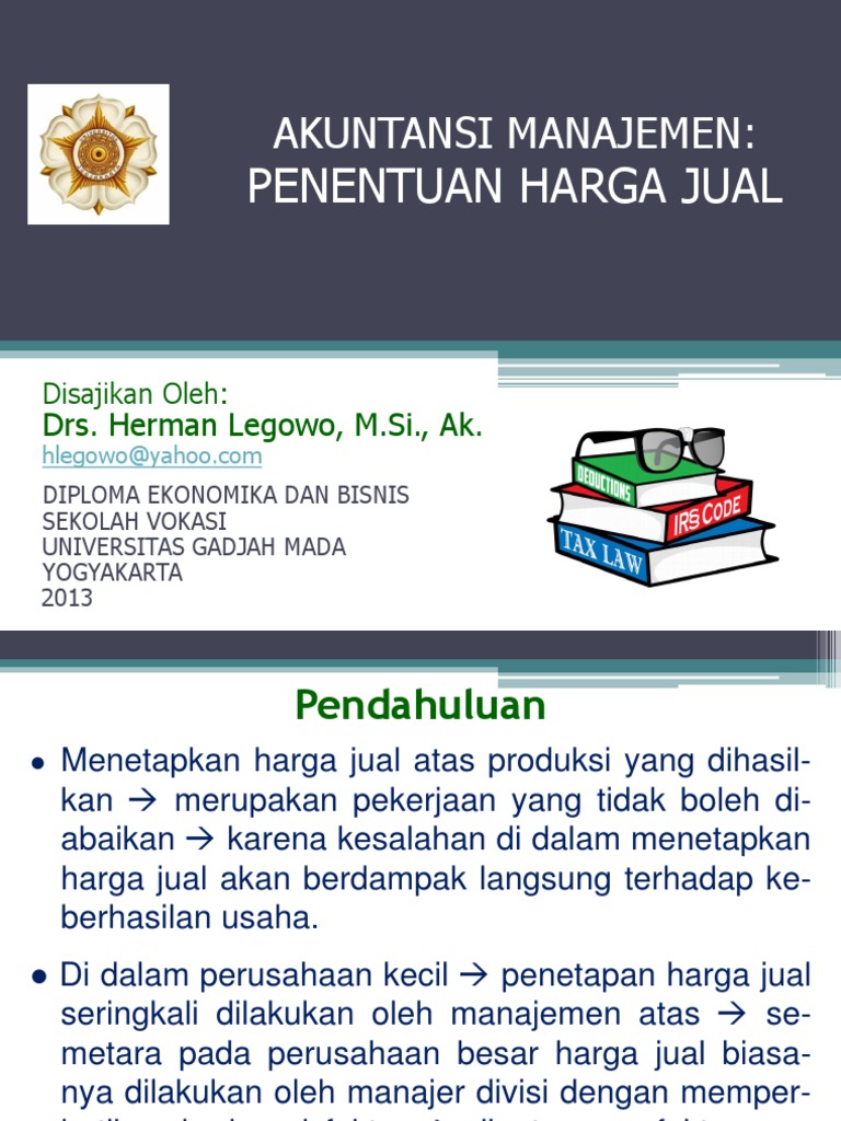 Akman Sesi 06a Penentuan Harga Jual
