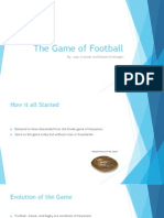 the game of football