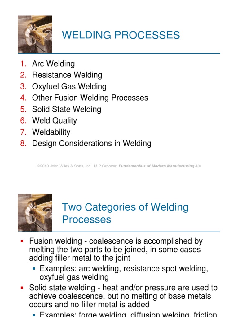 Welding Process | PDF