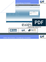 EAIESB OracleFusion WeblogicInstallation