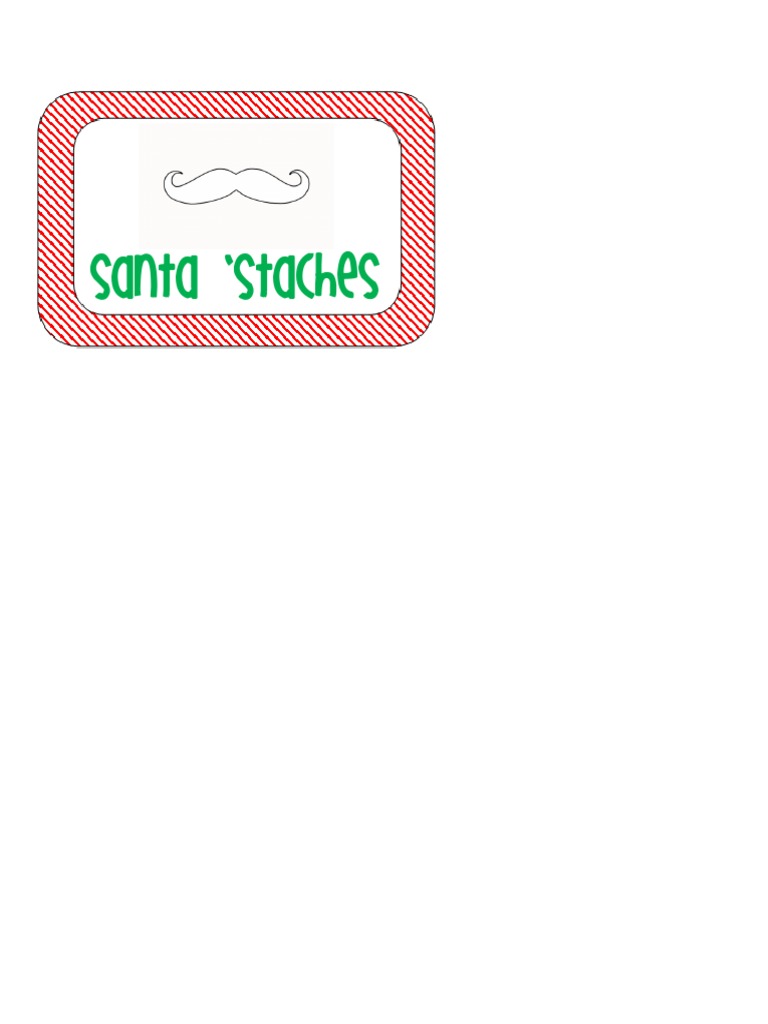Santa Staches | PDF