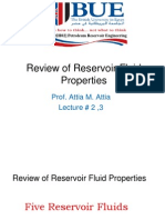 2 +Review +of Reservoir Fluid Properties