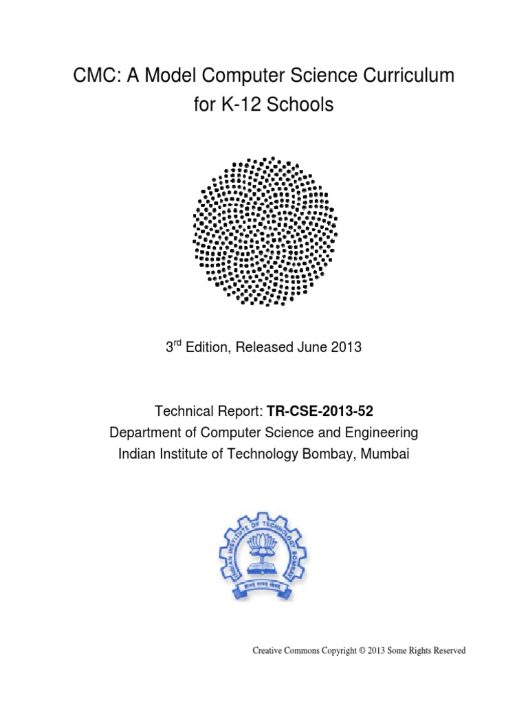 CMC: A Model Computer Science Curriculum For K-12 Schools: 3 Edition ...