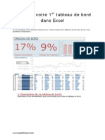 Tutoriel Tableau de Bord Excel