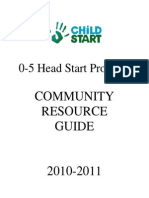Community Resource Guide 2010 2011 