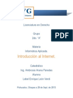 Informatica Aplicada, Lebel León Verdi, 2do de Derecho, UVG.