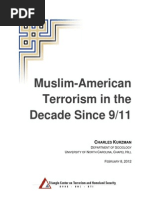 Kurzman Muslim-American Terrorism in The Decade Since 9 11