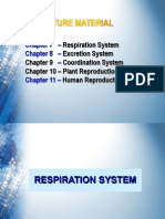 A. Respiration System - Part 1