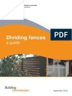 Fence Guidelines - WA
