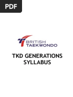 Download British Taekwondo TKD Generations Syllabus 2013 by British Taekwondo SN189248503 doc pdf