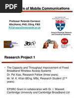 The Future of Mobile Communications: Professor Rolando Carrasco BSC (Hons), PHD, Ceng, Fiee