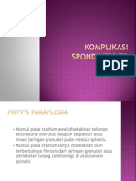 Komplikasi Spondilitis