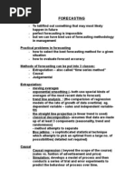 Download Forecasting Notes1 by ujwal46 SN18926154 doc pdf