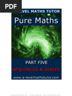 Download E-Book Pure Maths Part Five - Sequences  Series from A-level Maths Tutor by A-level Maths Tutor SN18926416 doc pdf