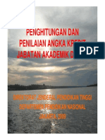 Penghitungan Angka Kredit (1)