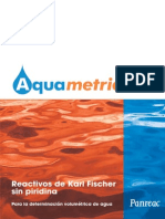 Aquametric, Reactivos de Karl Fischer Sin Piridina