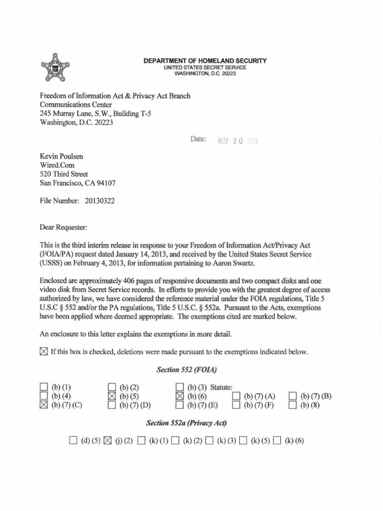 worksheet Secret Of Photo 51 Video Worksheet Answers swartz foia release 3 from kevin poulsen freedom of information act united states computer network