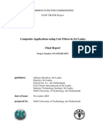 Composite Applications Using Coir Fibres in Sri Lanka