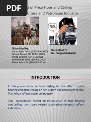 Effect Of Price Floor And Ceiling Economic Surplus