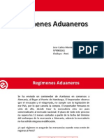 Regímenes aduaneros para importación y exportación