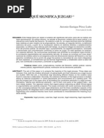 Que significa Juzgar - Antonio Enrique Perez Luño.pdf