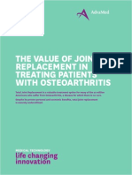 The Value of Joint Replacement in Treating Patients with Osteoarthritis