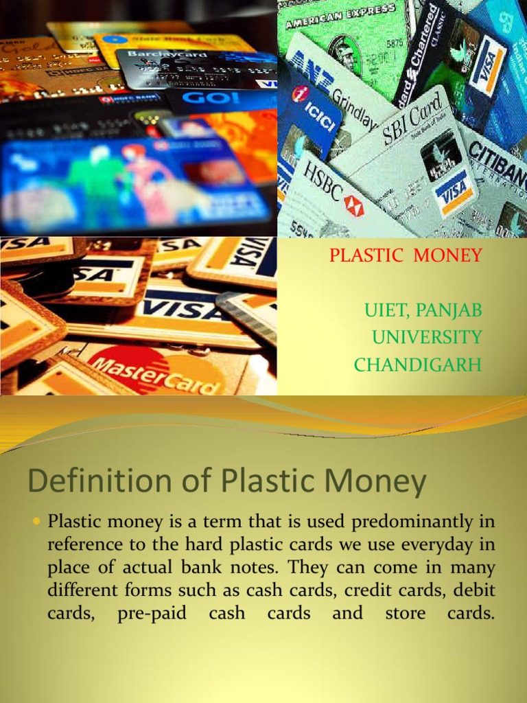 Plastic Money PDF Credit Card Debit Card