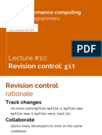 Lecture #10: Revision Control With Git