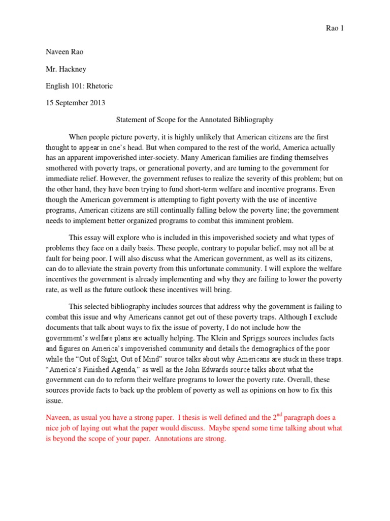 Annotated bibliography example mla image