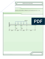 Diagrama de Cortante y Momento Por El Metodo de Ecuaciones