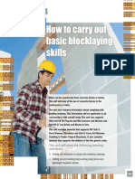 UNIT 1014: How To Carry Out Basic Blocklaying Skills