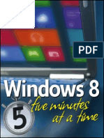 Windows 8 five minutes at a time