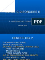Genetic Disorders II