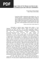 Por Uma Ontologia Crítica de Nós Mesmos em Sala de Aula – do ensino como instituição para uma educação constituidora