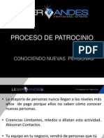 7-Sistema - Proceso de Patrocinio - Conociendo Nuevas Personas