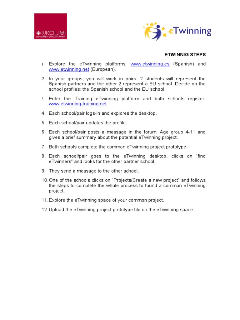 Steps Etwinning | PDF | Art | Computers