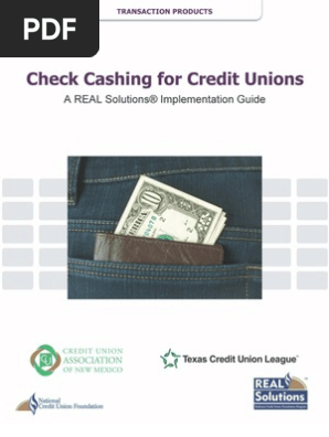 Check Cashing Toolkit Final