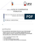 Licitações e Contratos