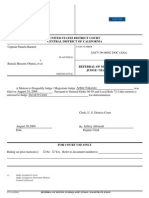 KEYES V OBAMA - 42 - 2009-08-20 Notice of Referral of Motion To Disqualify Magistrate