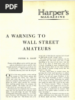Download A warning to wall street amateurs by Sarah Clarke SN189433438 doc pdf