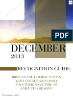 December Recognition