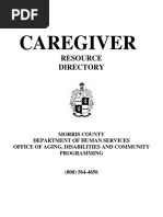 Download Caregivers Guide for Morris County NJ by Morris County NJ SN18944170 doc pdf