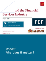 Tablets and The Financial Services Industry (S. Ellis)