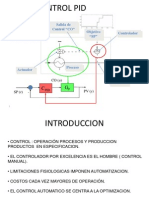 Control PID: Introducción a las acciones de control proporcional, integral y derivativa